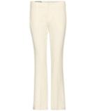 Gucci Cropped Linen Trousers