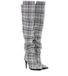 Jimmy Choo Plaid Over-the-knee Boots
