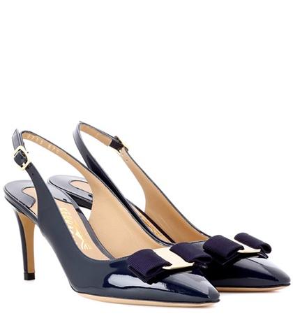 Anya Hindmarch Erina Leather Pumps