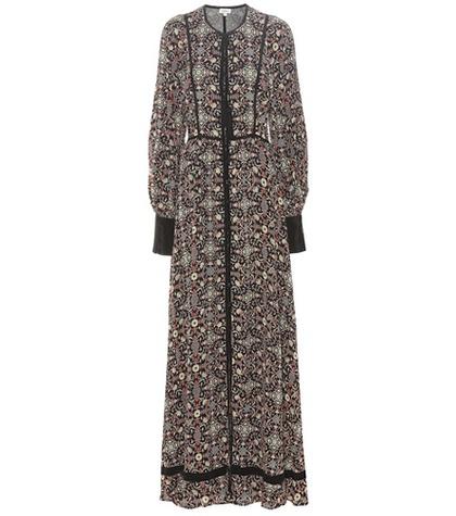 Talitha Long Silk Dress
