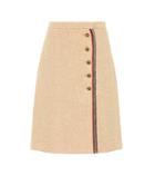 Gucci Wool-blend Tweed Skirt