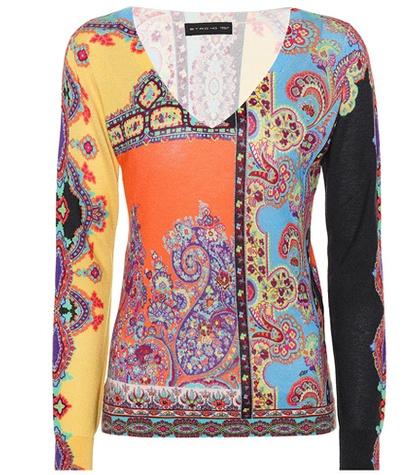 Etro Cashmere And Silk Sweater