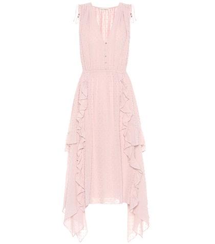 Ulla Johnson Aurelie Silk And Cotton Midi Dress