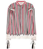 Dolce & Gabbana Striped Silk Shirt