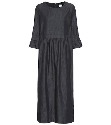 S Max Mara Pulcino Denim Midi Dress