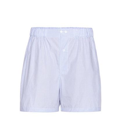 Miu Miu Printed Cotton Boxer Shorts