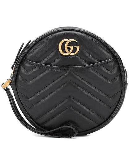 See By Chlo Gg Marmont Small Leather Shoulder Bag