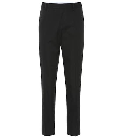 Bottega Veneta High-rise Straight Cotton Pants