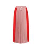 Valentino Garavani Pleated Jersey Midi Skirt
