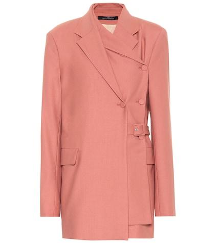 Rokh Belted Layered Blazer