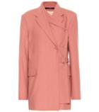 Rokh Belted Layered Blazer