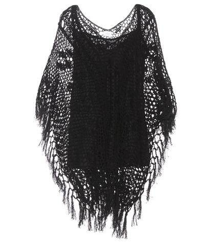 Anna Kosturova Tassel Cotton Top