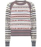 See By Chlo Jacquard Wool-blend Sweater