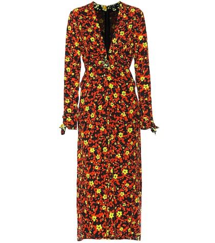 Heidi Klein Printed Crêpe Midi Dress