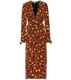 Heidi Klein Printed Crêpe Midi Dress