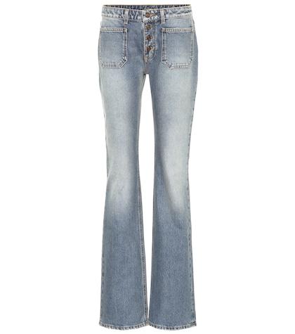 Saint Laurent High-rise Bootcut Jeans