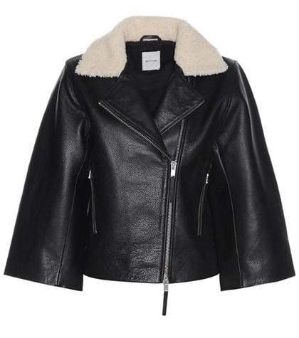 Wood Wood Lucia Leather Jacket