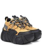 Vetements X Swear Nubuck Platform Sneakers