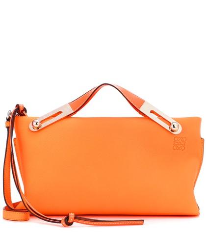 Loewe Missy Small Leather Clutch