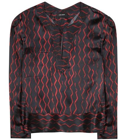 Kenzo Simon Silk Top