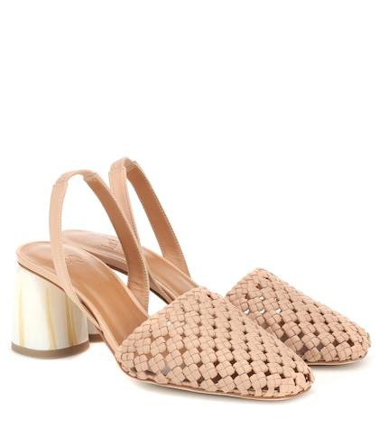Loq Nina Slingback Leather Pumps