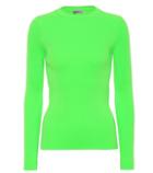 Balenciaga Neon Ribbed Sweater
