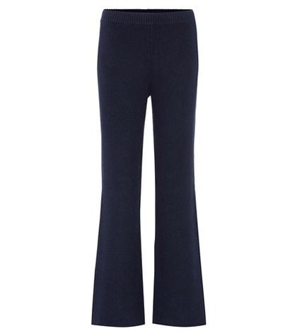 Joseph Rib-knit Cashmere Trousers