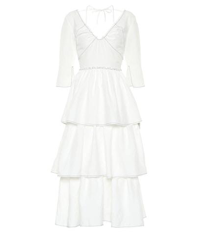 Rejina Pyo Cleo Linen-blend Midi Dress