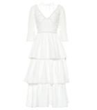 Rejina Pyo Cleo Linen-blend Midi Dress