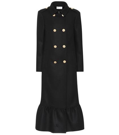 Norma Kamali Wool Blend Coat