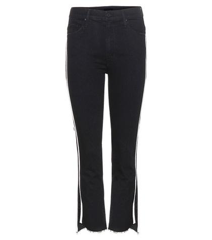 Calvin Klein 205w39nyc The Insider Crop Step Fray Striped Jeans