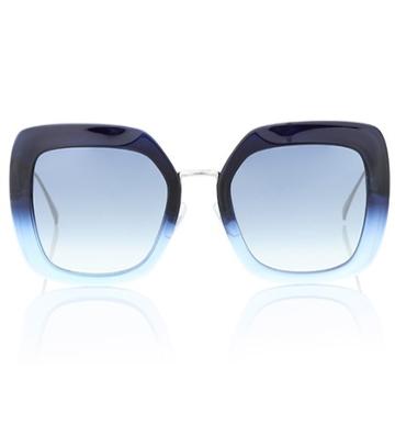 Fendi Tropical Shine Square Sunglasses