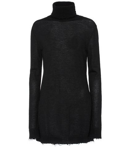 Unravel Turtleneck Cashmere Sweater Dress