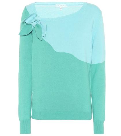 Delpozo Cotton And Cashmere Sweater