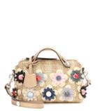 Citizens Of Humanity By The Way Mini Embellished Raffia Shoulder Bag