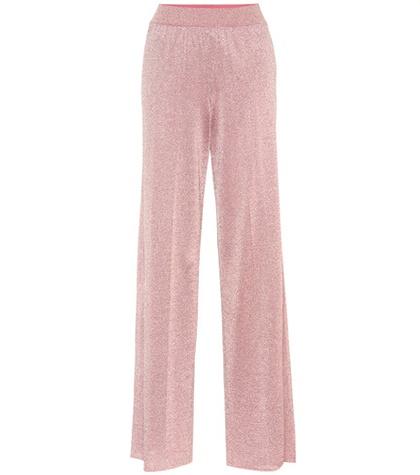 Missoni Woven Metallic Trackpants