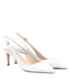 Alex Perry Leather Slingback Pumps