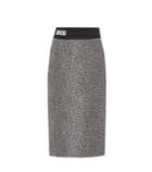 Fendi Wool And Cotton-blend Skirt