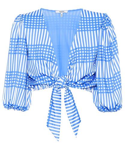 Ganni Exclusive To Mytheresa.com – Aroa Printed Top