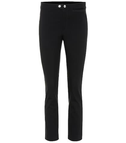 Isabel Marant Nila High-rise Straight Crêpe Pants