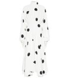 Christopher Kane Dotted Crêpe Midi Dress