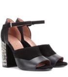 Marni Leather And Suede Sandals