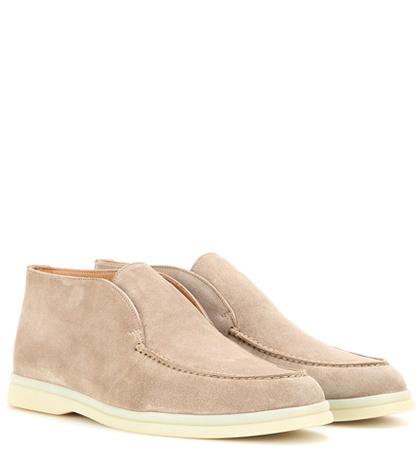 Loro Piana Polachino Suede Boots