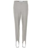 Givenchy Mid-rise Wool Stirrup Pants