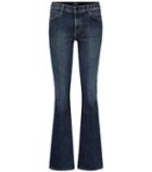 J Brand Sallie High-rise Flared Jeans