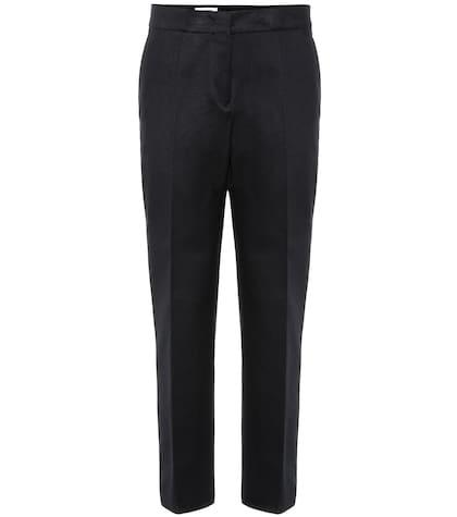 Jil Sander Mid-rise Cotton Cigarette Pants