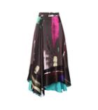 Roksanda Brea Printed Silk Skirt