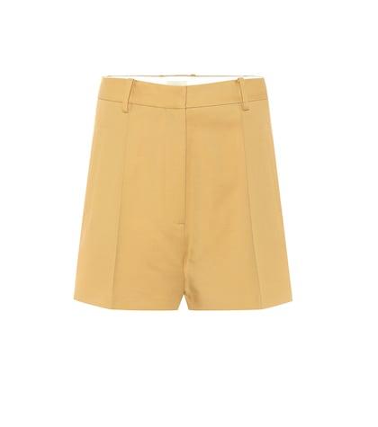 Khaite The Casey High-rise Cotton Shorts