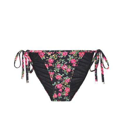 The Row Floral-printed Bikini Bottoms