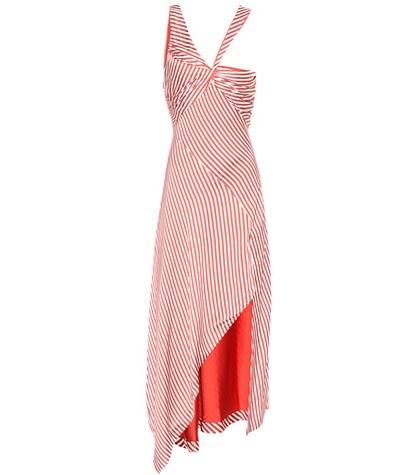 Jonathan Simkhai Striped Midi Dress